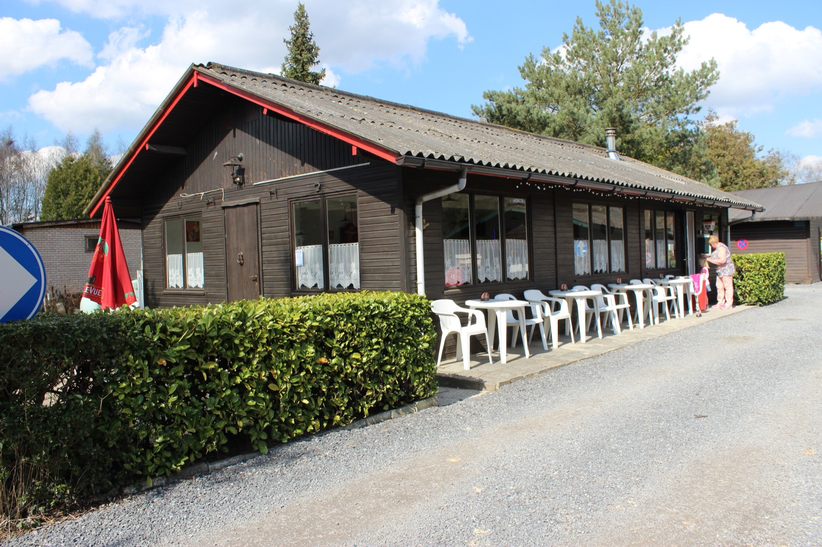 Clubhouse with cafeteria