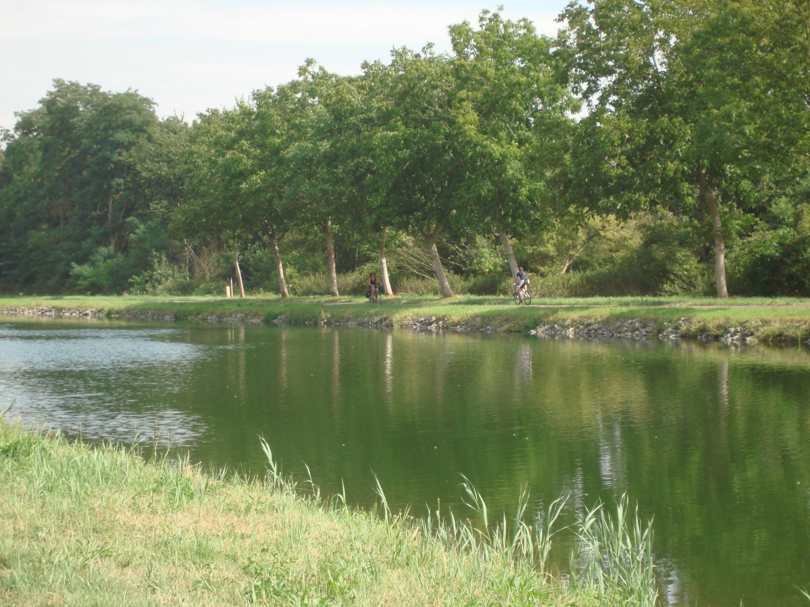 The canal close to the park
